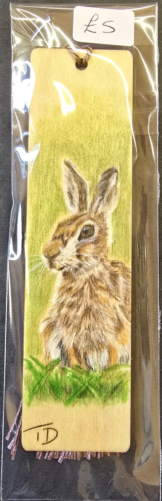 Wooden-bookmark-rabbit