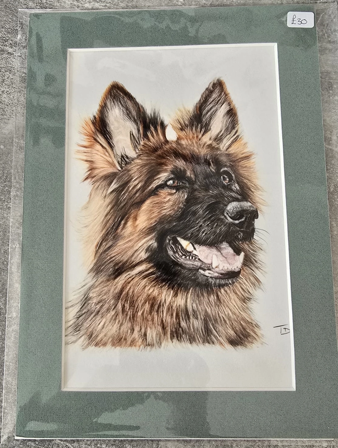 Print_mount_german_shepherd